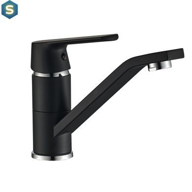 Смеситель для умывальника Globus Lux Laguna GLA-0203MQ-10-BB, Черный матовый