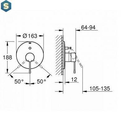 Смеситель для душа Grohe Essence New 19285DL1