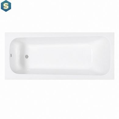 Ванна акрилова вбудована VBI Amiata 160x70 біла VBI-070816, Білий