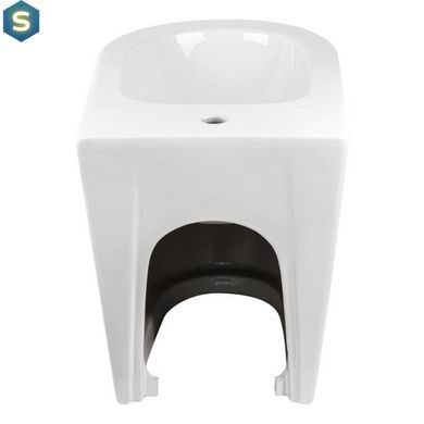 Биде напольное Qtap Stork QT15443378W, Белый