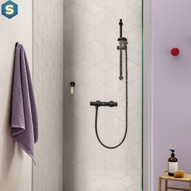 Душевой гарнитур Grohe QuickFix Vitalio Start 100 279482430, Черный матовый