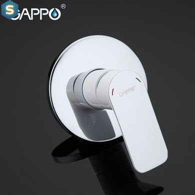 Набор гигиенического душа скрытого монтажа белый/хром Gappo Noar 1/8 G7248, Белый
