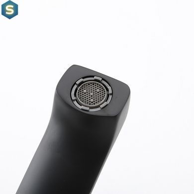 Змішувач для умивальника Frap F1071-26, Черный матовый