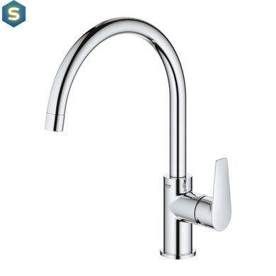 Комплект смесителей для ванной комнаты и кухни Grohe QuickFix Start Edge UA202501SK, Хром