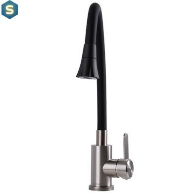 Смеситель для кухни Globus Lux WIEN SBT2-203SA-B01, Черный матовый