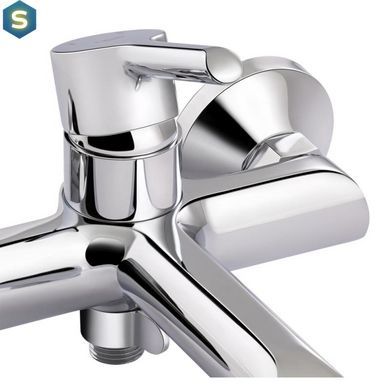 Смеситель для ванны Qtap Grand CRM 006, Хром
