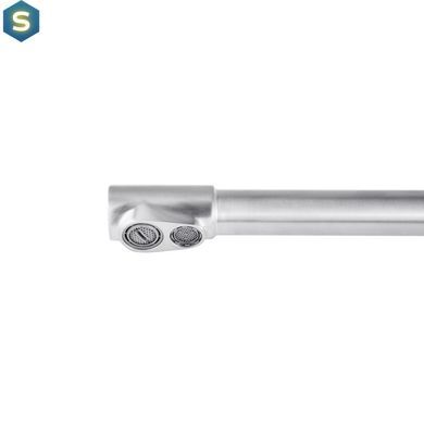 Змішувач для кухні з підключенням до фільтру Kroner KRP Edelstahl Klassisch - ESG038 CV022992, Хром матовий