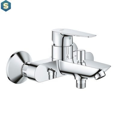Комплект смесителей для ванной комнаты и кухни Grohe QuickFix Start Edge UA202501SK, Хром