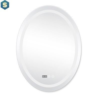 Зеркало Qtap Mideya 600х800 (DC-F801) с LED-подсветкой и антизапотеванием QT2078F801W, Белый