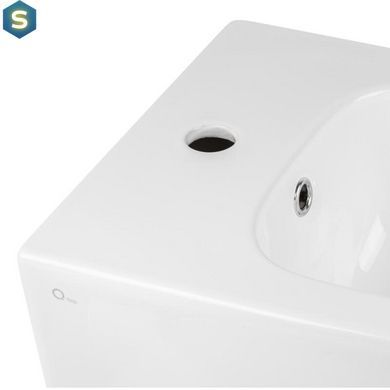 Биде напольное Qtap Stork QT15443378W, Белый