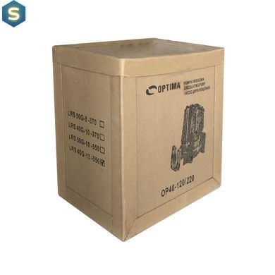Насос циркуляційний Optima OP40-120 220мм + гайки + кабель з вилкою