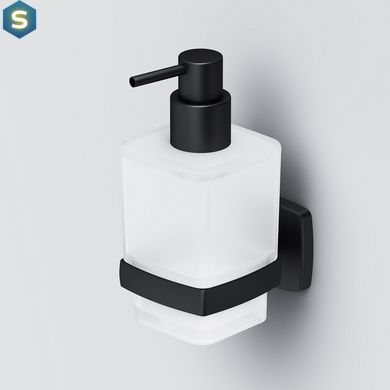 Дозатор жидкого мыла Am.Pm Gem black A9036922, Черный матовый