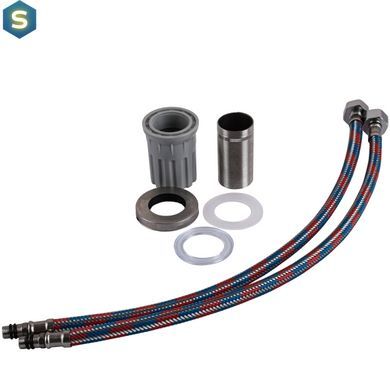 Смеситель для кухни Globus Lux WIEN SBT2-203SA-B01, Черный матовый