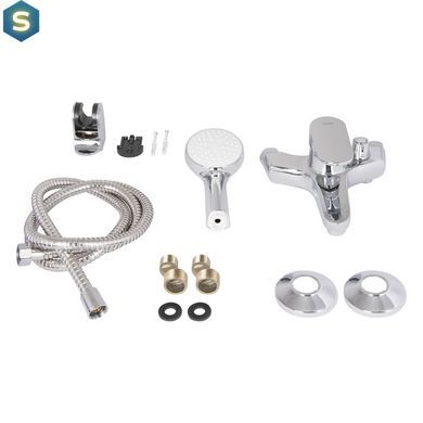 Змішувач для ванни Lidz Tani 006 (з душовим гарнітуром) (k40) LDTAN006CRM44964 Chrome, Хром
