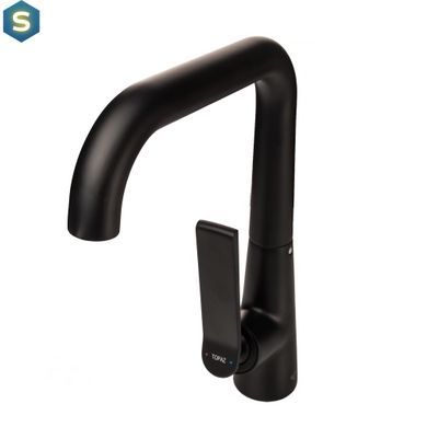 Смеситель для кухни Topaz Teel TT 24401-H59-BB, Черный/золото