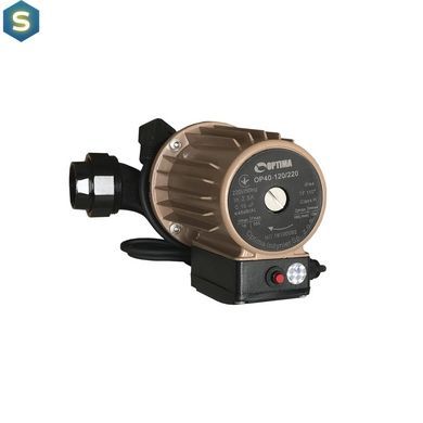 Насос циркуляційний Optima OP40-120 220мм + гайки + кабель з вилкою
