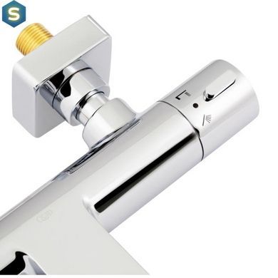 Термостат для ванни Qtap Votice 30T105GC, Хром