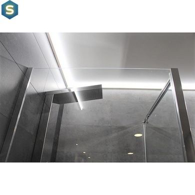 Душова кабіна Dusel A-516 100x100x190 прозоре, Хром, прозорий, хром, 100x100