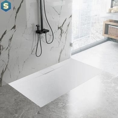 Душевой поддон Rea Bazalt 80x120 long white REA-K3321, Белый