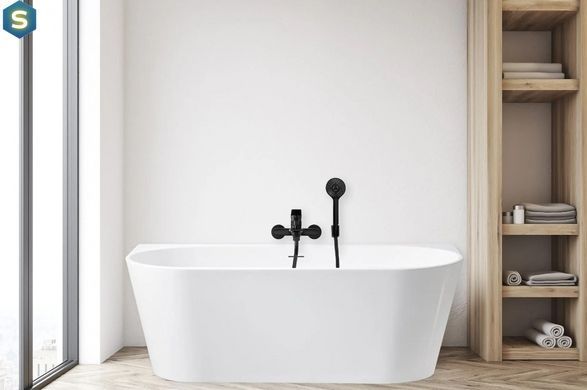Ванна акриловая пристенная Rea Capri 150x75 white REA-W9800, Белый