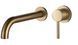 Змішувач для раковини VBI Milano Long brushed gold прихованого монтажу VBI-050103BG, Золотий