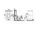 Унитаз-компакт Idevit Alfa с сидением Soft Close SETK3104-0316-001-1-6200, Белый