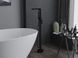 Смеситель для ванны Mexen Roxy black напольный MEX-75533-70, Черный матовый
