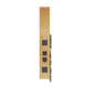 Душова панель Corsan Basti bamboo black B002MBL, Дуб