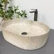 Умывальник VBI Verona 50 beige stone matt накладной VBI-011325, Бежевый