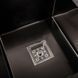 Кухонная мойка Platinum Handmade PVD HDB черная 780x480x230 на две чаши (квадратный сифон, 3.0/1.0), Черный/золото