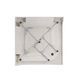 Душова кабіна Kroner KRP Eifel - Q.C.F.L. 90x90 cм CV029569, Хром матовий, матовий