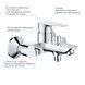 Комплект смесителей для ванной комнаты и кухни Grohe QuickFix Start Edge UA202501SK, Хром