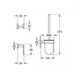 Набір аксесуарів Grohe Essentials Cube 40757001