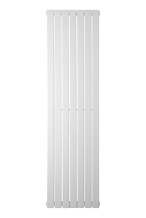 Дизайнерский радиатор Betatherm Blende 1 H-1400 мм, L-394 мм с нижним подключением B2V 1140/07 RAL9016M 99, Белый матовый