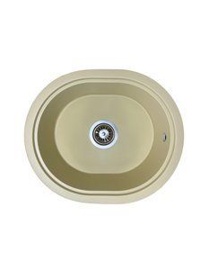 Кухонная мойка Adamant Circum 500x425x180 ivory 626223, Бежевый