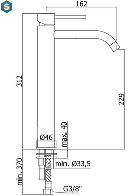 Смеситель для умывальника Paffoni Light LIG 081 CR, Хром
