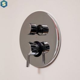 Смеситель для ванны/душа на 3 потребителя Paffoni Light chrome LIG019CR, Хром