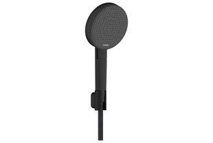 Душовий гарнітур Hansgrohe Raindance Alive Select S 3jet EcoSmart з тримачем та шлангом 1,6 м matt black 24611670, Черный матовый