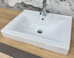 Умывальник VBI Bagnara 70 white врізний VBI-018063, Білий