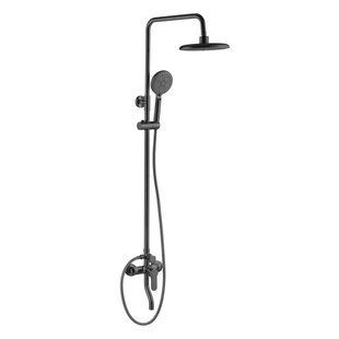 Душова система Imprese Modus B верхній душ d220 мм ABS black matt t030B08210SR, Черный матовый