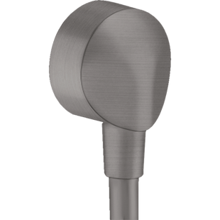 Шлангове під'єднання Hansgrohe FixFit E без зворотного клапана Brushed Black 27454340