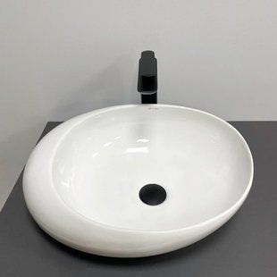 Умывальник VBI Riccia white накладний VBI-017200, Білий