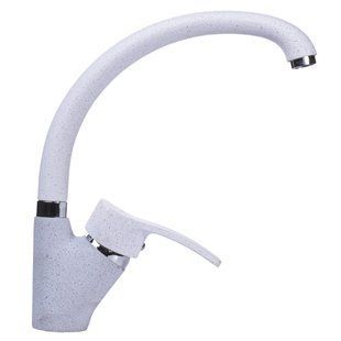 Смеситель для кухни Globus Lux GLQU-0203S-BIG-7-White, Белый