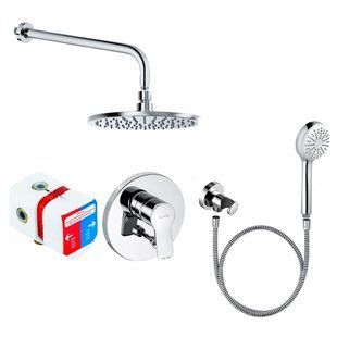Душова система прихованого монтажу Kludi Pure & Easy 376400565, Хром