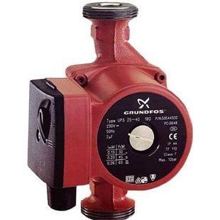 Насос циркуляционный Grundfos UPS 25-40 130 мм 1 x 220 V 99150118