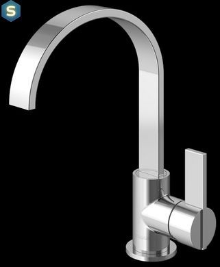 Смеситель для умывальника Kohlman Dexame chrome QB150D, Хром