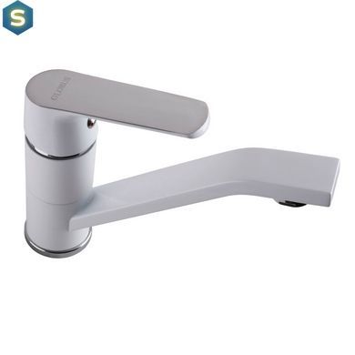 Смеситель для умывальника Globus Lux Laguna GLA-0203MQ-7-white, Белый