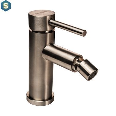 Смеситель для биде Globus Lux Alpen SBT1-106, Графитовый хром