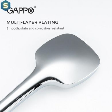 Ручной душ Gappo G001, 3-режим, белый/хром, Хром