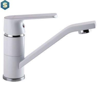Смеситель для умывальника Globus Lux Laguna GLA-0203MQ-7-white, Белый